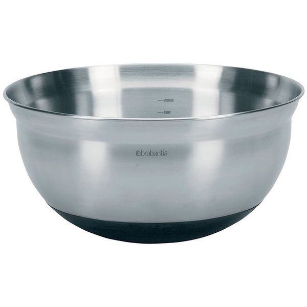 Миска багатофункціональна Brabantia Mixing Bowls 3 л сталева (363863) 363863 фото