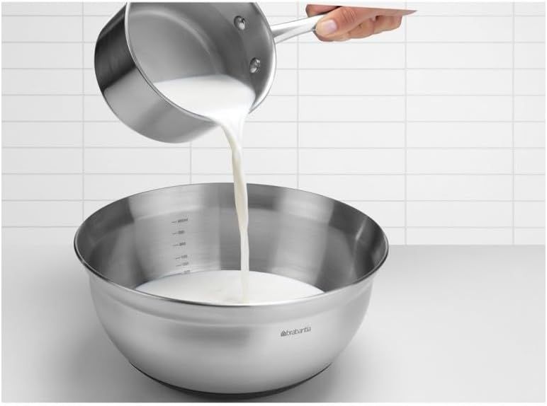 Миска багатофункціональна Brabantia Mixing Bowls 3 л сталева (363863) 363863 фото