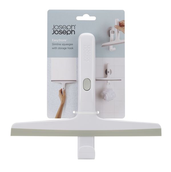 Склоочисник для душових кабін з гачком Joseph Joseph EasyStore Light Grey 70560 70560 фото