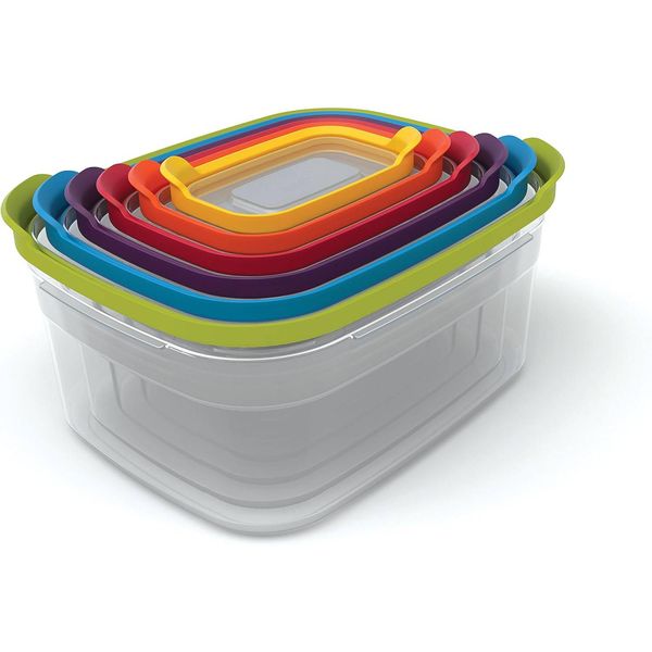 Пластиковые контейнеры для хранения 6 шт. Joseph Joseph Nest Multicolor 81009 81009 фото