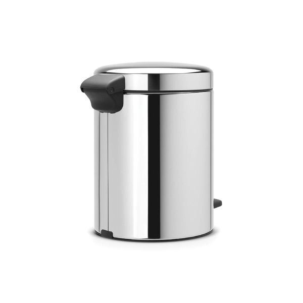 Бак для сміття з педаллю Brabantia NewIcon Pedal Bin 5 л полірована сталь (112621) 112621 фото