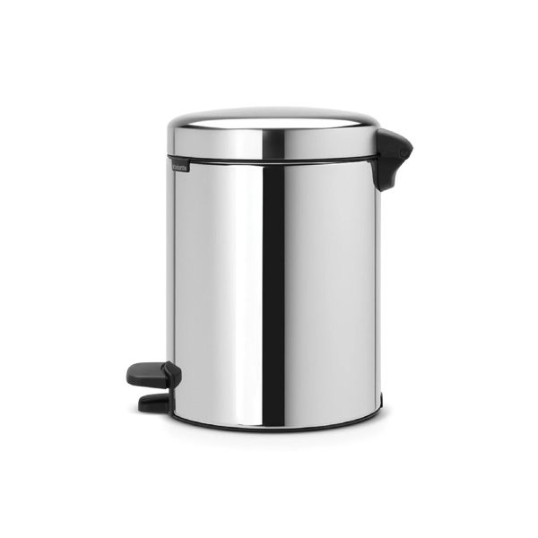 Бак для сміття з педаллю Brabantia NewIcon Pedal Bin 5 л полірована сталь (112621) 112621 фото