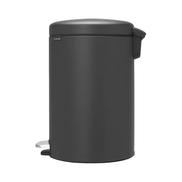 Бак для мусора с педалью Brabantia NewIcon 20 л Mineral Infinite Grey (114182) 114182 фото