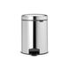 Бак для мусора с педалью Brabantia NewIcon Pedal Bin 5 л полированная сталь (112621) 112621 фото 1