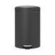Бак для мусора с педалью Brabantia NewIcon 20 л Mineral Infinite Grey (114182) 114182 фото 1