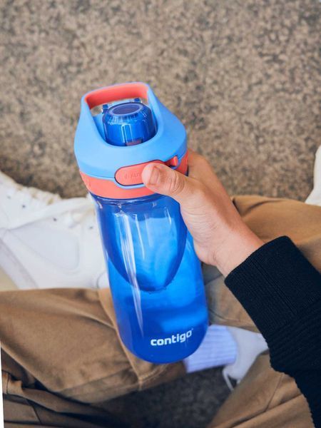 Пляшка для води дитяча Contigo Jessie 420 ml Blue Poppy (2199245) 06800490 фото