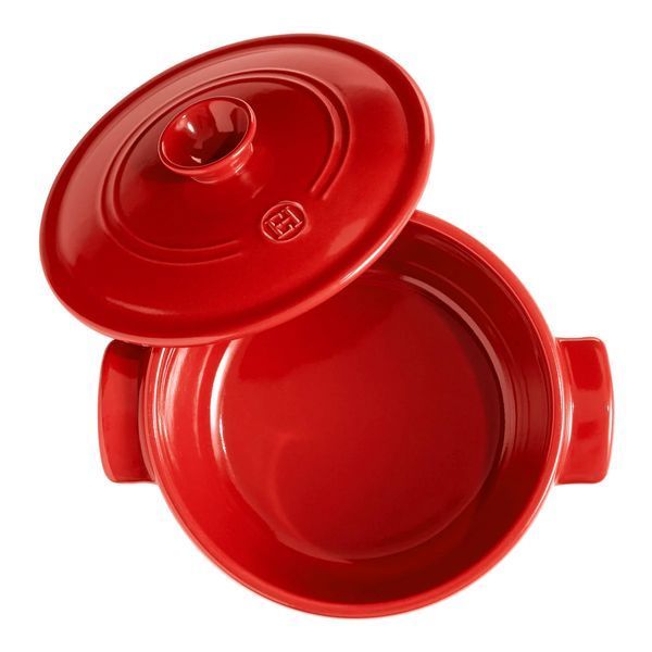 Кастрюля керамическая Emile Henry Casseroles & Pots 2.5 л красный (344525) 344525 фото