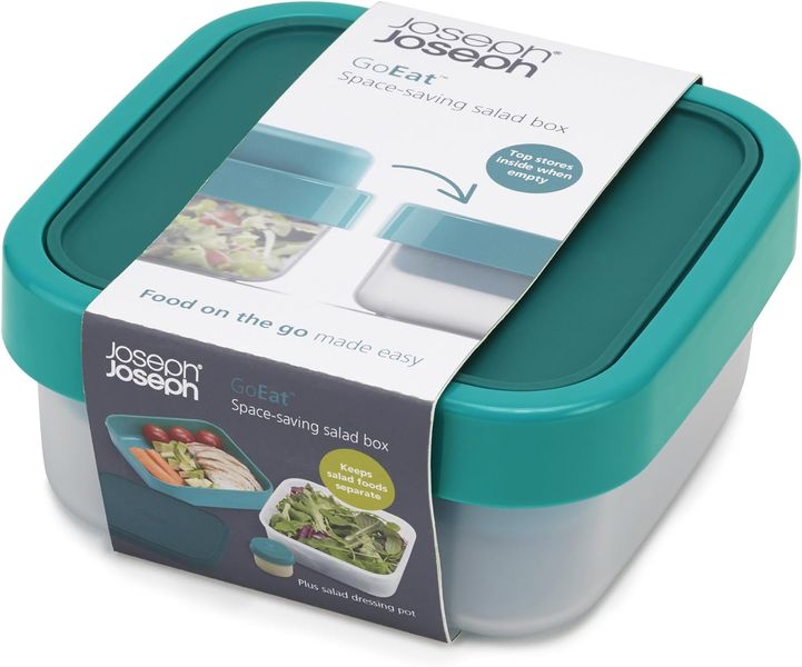 Ланч бокс для салата Joseph Joseph GoEat Compact 3-в-1 Teal 81066 81066 фото