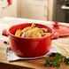 Кастрюля керамическая Emile Henry Casseroles & Pots 2.5 л красный (344525) 344525 фото 4
