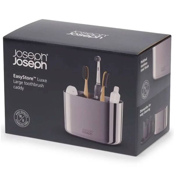 Органайзер для щіток Joseph Joseph EasyStore Luxe Large Steel (70581) 01001072 фото