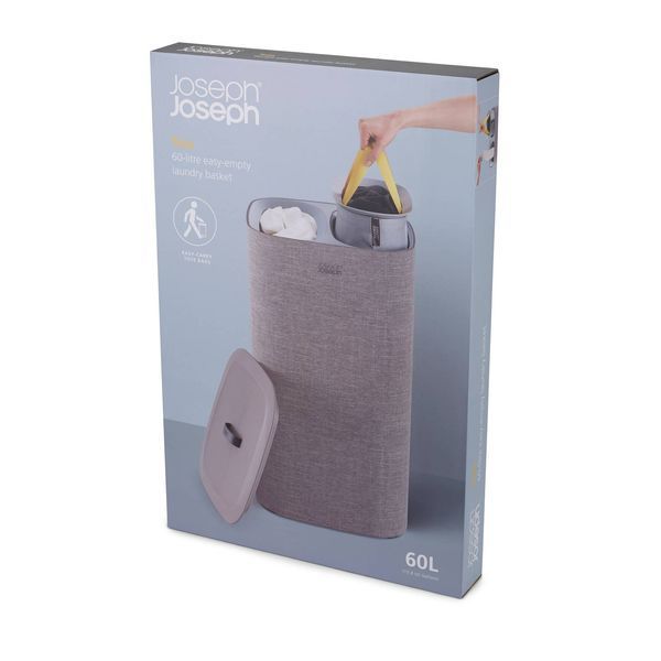 Кошик для білизни 60 л Joseph Joseph Tota Grey (50001) 01000977 фото
