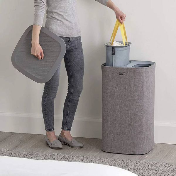 Кошик для білизни 60 л Joseph Joseph Tota Grey (50001) 01000977 фото