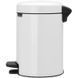 Бак для сміття з педаллю Brabantia NewIcon 3 л білий (112126) 112126 фото 3
