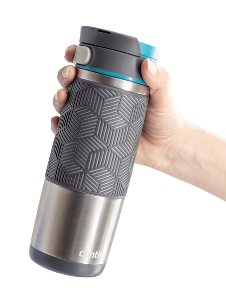 Термокухоль Contigo Metra Transit Autoseal 470 ml Steel Gray (2095402) 06800299 фото