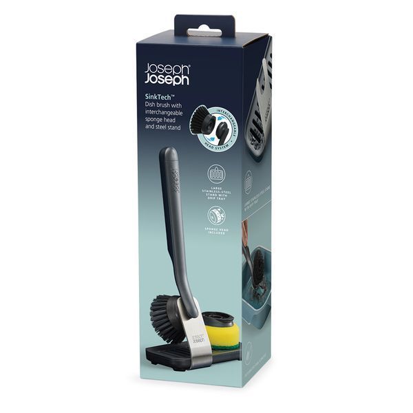 Щітка з підставкою і змінною губкою Joseph Joseph SinkTech (6500011) 01001218 фото