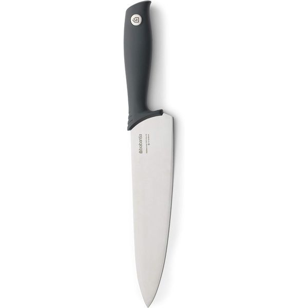 Ніж шеф-кухаря Brabantia Tasty+ 33.4 см Dark Grey (120640) 120640 фото
