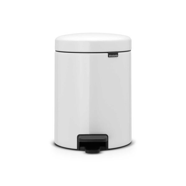 Бак для сміття з педаллю Brabantia NewIcon Pedal Bin 5 л білий (112065) 112065 фото