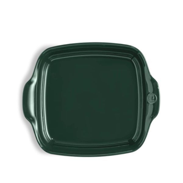 Форма для запікання керамічна Emile Henry Ovenware темно-зелений (72050) 72050 фото