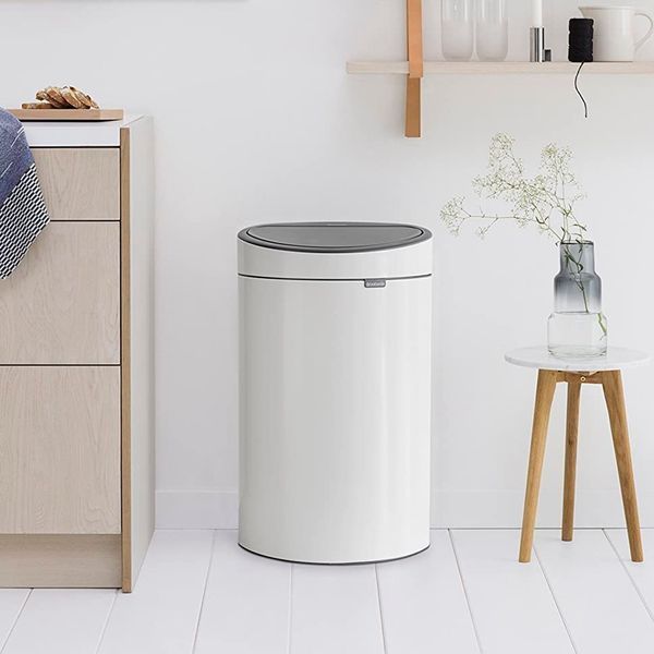Бак для мусора Brabantia Touch Bin 40 л белый (114984) 114984 фото