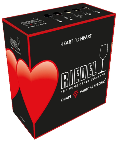 Набір келихів для білого вина 2 шт Riedel Heart to heart 460 мл (6409/05) 6409/05 фото