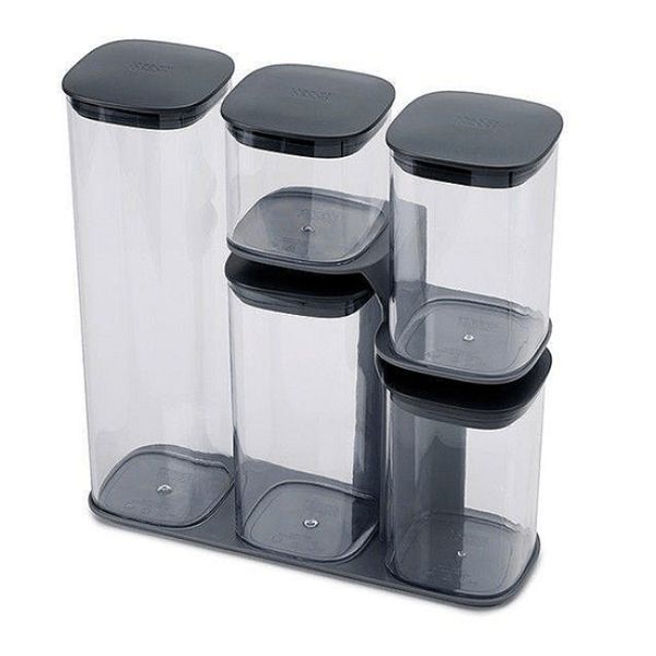 Контейнеры для хранения Joseph Joseph Podium Grey 5 шт (81071) 01000619 фото