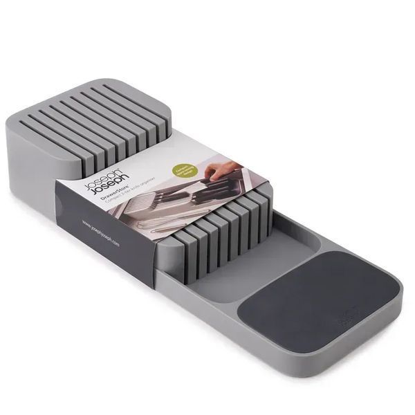 Підставка для ножів Joseph Joseph DrawerStore Grey (85120) 01000591 фото