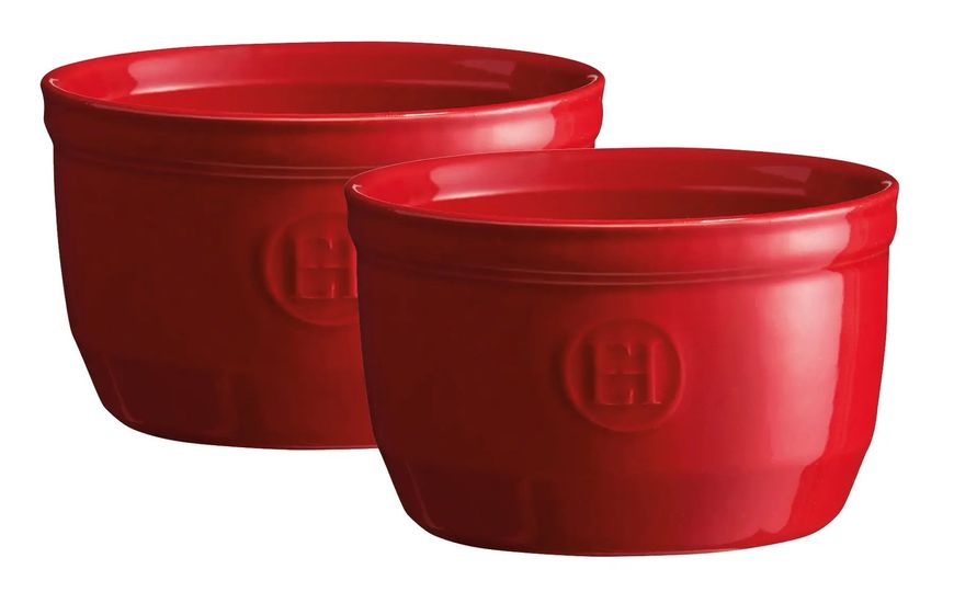 Набір порційних форм для запікання керамічний Emile Henry Ovenware 10,5 см червоний (344010) 344010 фото