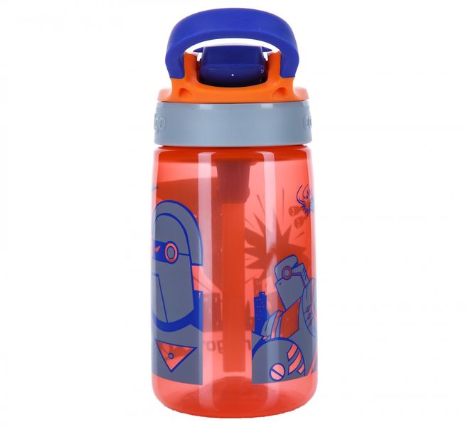 Бутылка для воды детская Contigo Gizmo Flip 420ml Nectarine Superhero (2116115) 2116115 фото