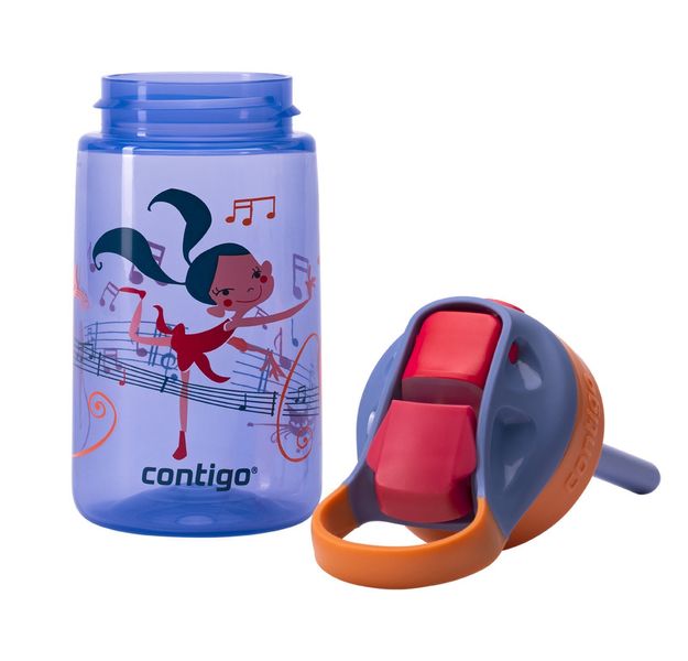 Бутылка для воды детская Contigo Gizmo Flip 420 ml Wink Dancer (2116116) 2116116 фото